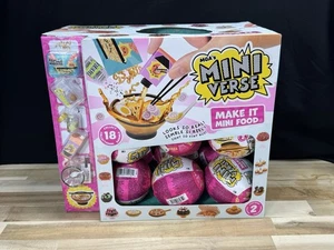 🛑RARE ✅18 Balls ✅+Display Box ✅MGA's Mini Verse ✅Mini Food ✅Diner Series 2 - Picture 1 of 11
