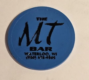 MT Bar Waterloo, WI Plastic Good For Token  #2065 - Picture 1 of 2