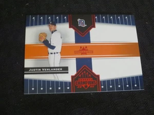 2005 Donruss Champions #381 Justin Verlander Rookie Tigers /250 - Bild 1 von 2