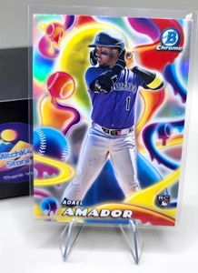 2025 Bowman Chrome⚾ Adael Amador #MM-5 😎Melt Mashers Insert - Rockies - Picture 1 of 2