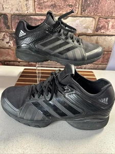 Black Adidas Lux Hockey Trainers Shoe Size Uk 8 Us 8.5 Eu 42 Unisex Style - Picture 1 of 11