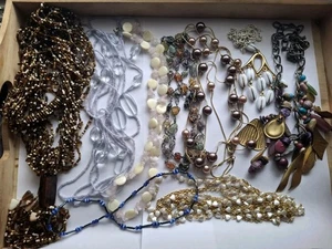 Multicolor Fashon Halsketten Konvolut verschiedene Größen - Bild 1 von 10