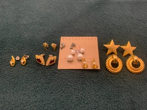 Lot Of 8 classic Earring sets, 3 are new! - Picture 1 of 14