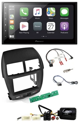 Pioneer Lenkrad Bluetooth DAB 2DIN USB Autoradio für Mitsubishi ASX 2010-2014 - Bild 1 von 4