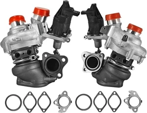 Pair Turbo Turbocharger K03 For Ford F-150 Expedition Navigator 3.5L 2018-2020 - Picture 1 of 7
