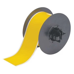 Brady Tape,Yellow,100 ft. L,2-1/4 In. W B30C-2250-595-YL Brady B30C-2250-595-YL - Picture 1 of 1