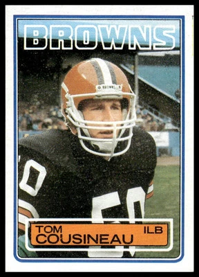 1983 Topps #246 Tom Cousineau RC Cleveland Browns NM+ - Image 1 of 2