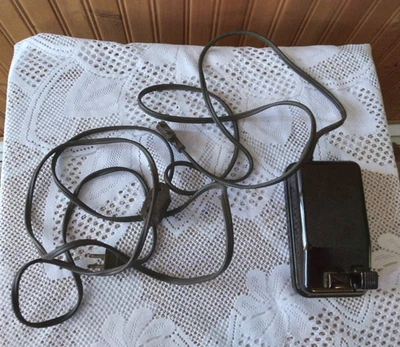 Controlador de pedal e cabo de alimentação vintage para máquina de costura Singer 404 - Imagem 1 de 4