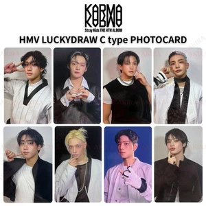 STRAY KIDS KARMA HMV LUCKYDRAW PART 2 C TYPE PHOTO CARD OFFICIAL - Picture 1 of 9
