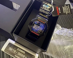 Reloj para hombre CASIO G-Shock GWX-5600-1JF negro G-Lide resistente radio solar nuevo en caja - Imagen 1 de 5