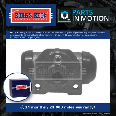2x Wheel Brake Cylinders (Pair) fits FIAT 500 312 1.2 Rear 07 to 10 169A4.000 - Image 1 of 4