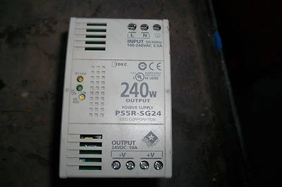 Idec PS5R-SG24 Power Supply 24VDC 10A 240W / 100-240VAC 3.5A  from new equipment - Image 1 of 4