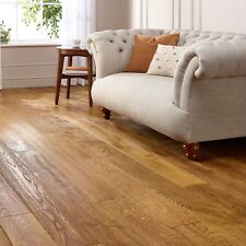 Windsor Crown Engineered Oak Wood Flooring - Handscraped, Brushed & Lacquered