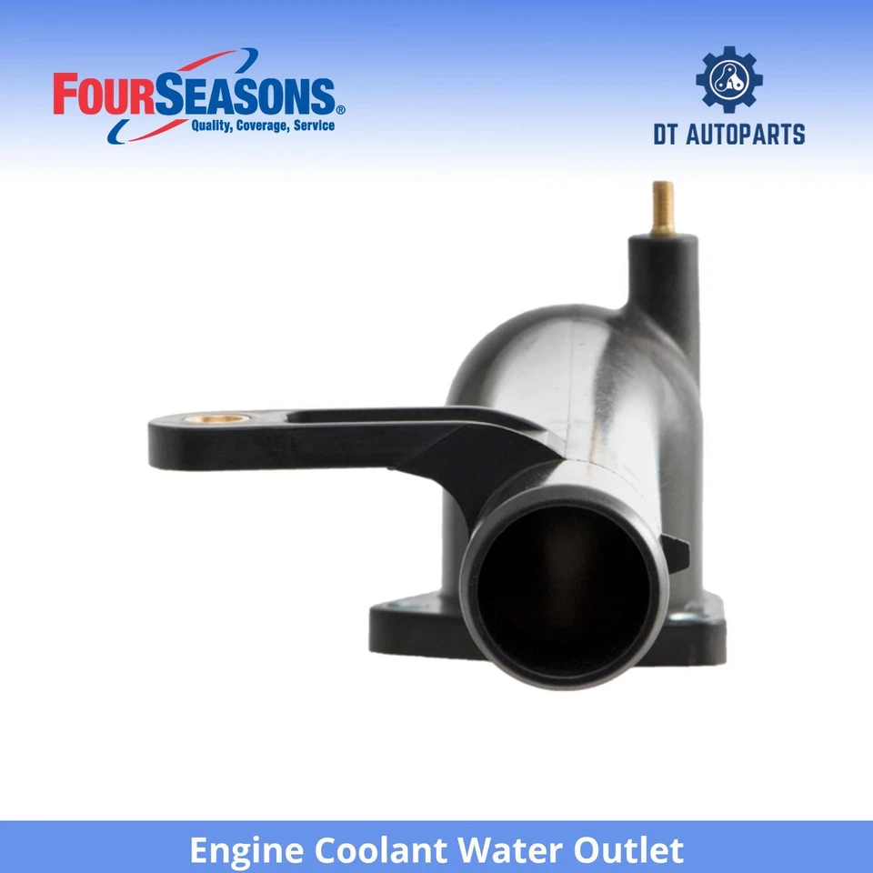 For 2004-2006 Toyota Sienna Engine Coolant Water Outlet 4 Seasons 2005 - Image 1 of 4