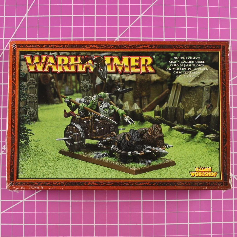 Warhammer Fantasy Games Workshop 2000 Orc Boar Chariot