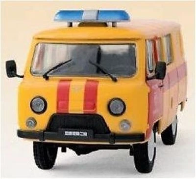 Russe Modèles Cx 4118 Russe Urgence Service Ambulance 1/43 Echelle Métal T48P - Photo 1/3