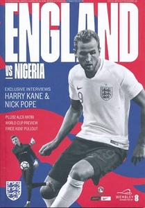 ENGLAND v Nigeria (World Cup 2018 warm-up Friendly) 2018 - Official programme - Picture 1 of 1