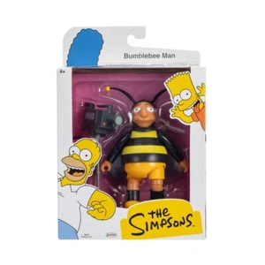 The Simpsons Figurine articulée 13cm - Figures Bumblebee Man + Video camera - Foto 1 di 3