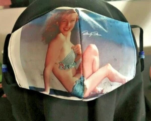 ***Marilyn*** WENDE-Gesichtsmaske aus Baumwolle (Handarbeit) - Bild 1 von 3