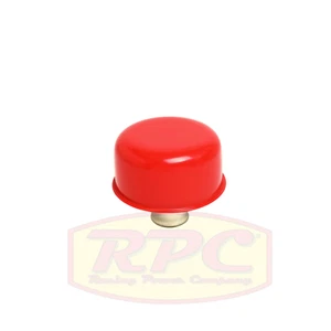 Tapa Respirador Naranja Empuje 1" Válvula Cuello Cubierta Respirador Chevy Ford Mopar SBC - Imagen 1 de 2