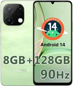 UMIDIGI G9T 8GB+128GB Dual SIM  6.75'' Octa Core Android 14  Unlocked Smartphone - Picture 1 of 6