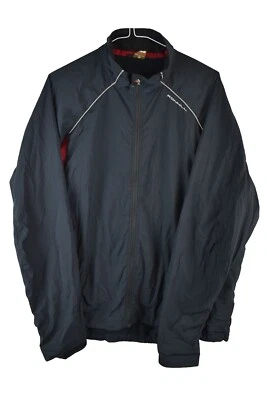 Jaqueta de ciclismo RONHILL azul peito tamanho 50" masculina zíper completo Windcheater casual - Imagem 1 de 4