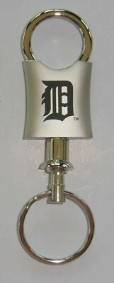 Detroit Tigers Valet Key Chain with Etched Team Logo MLB Baseball - Image 1 of 3