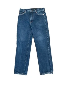 Guess Jeans Classic Fit 31x30 Men’s Straight Leg 001 Blue Denim Vintage Style - Picture 1 of 9