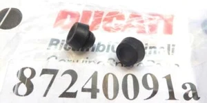 1995-era Ducati 750SS 900SS breather box rubber plugs PAIR 87240091A -F - Picture 1 of 1