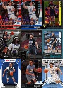 Cole Anthony RC Rookie Card Lot 14 Card Lot - NC, Orlando Magic - Picture 1 of 2