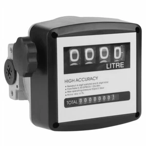 1" Digital Petrol Diesel Fuel Oil Turbine Flow Meter Counter Accuracy 1% - Picture 1 of 12