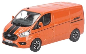 CORGI VANGUARDS 1/43 2018 FORD TRANSIT CUSTOM 310 SPORT SWB ORANGE GLOW VA15101 - Picture 1 of 1