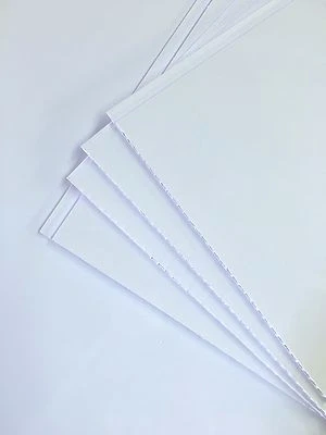 Gloss White Bathroom Panels Ceiling Cladding Shower Wall Kitchen PVC DBS - Image 1 of 4