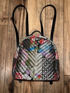 Steve Madden Floral Embroidered Mini Backpack Good Condition - Picture 1 of 4