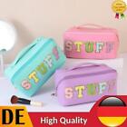 PU Cosmetic Bag Multifunctional Cosmetic Toiletry Bag Portable for Holiday Gifts