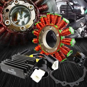 Estator de bobina magnética eMUSA OE + rectificador de voltaje + conjunto de juntas. 07-12 CBR 600RR 600 - Imagen 1 de 12