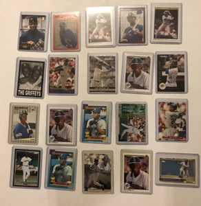Ken Griffey JR. Trading Cards Ungraded Lot Of 20 Various Makers +Years 1990’s - Picture 1 of 2