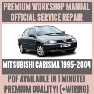 WERKSTATTHANDBUCH SERVICE & REPARATURANLEITUNG für MITSUBISHI CHARISMA 1995-2004 - Bild 1 von 5