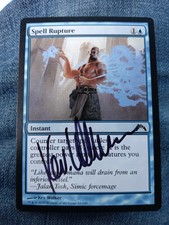 Spell Rupture Gatecrash ed ARTIST PROOF Signed by Kev Walker MTG