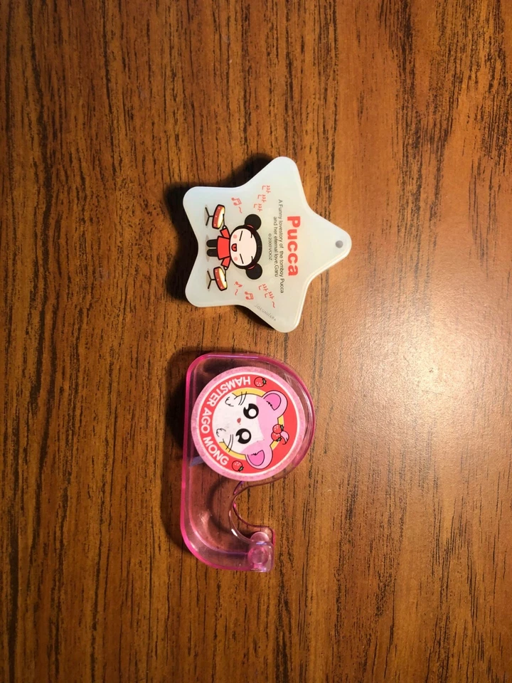 Lindo y elegante dispensador de cinta para niños! (Pucca y hámster Ago Mong) Foto 1 de 1