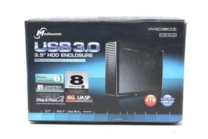 MediaSonic 3.0 USB HDD 3.5" Enclosure HDD K32-SU3 SATA With 600gb Hard Drive - Picture 1 of 7