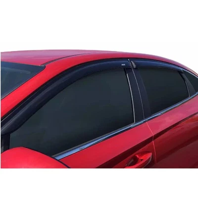 AVS Ventvisor Front/Rear Dark Smoke Acrylic Window Deflectors for Hyundai Sonata - Image 1 of 4