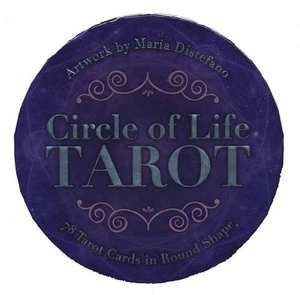 Circle of Life Tarot: 78 Tarot Cards in Round Shape by Maria Distefano | 2020 - Picture 1 of 5