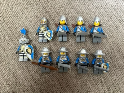 lego castillo reyes caballero lote de 9-70400, 70402, 70403, caballero, arquero medieval Foto 1 de 4