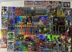Wizard Magazine Collectible Cards 82 Card Lot Wildstorm Image Spawn Holos - Picture 1 of 20