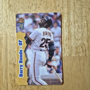 Barry Bonds | 1997 Score Board Talkn' Sports - $1 Phone Cards #40 - Picture 1 of 2