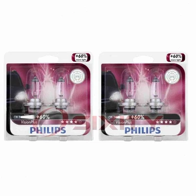 2 pc Philips High Beam Headlight Bulbs for Peugeot 208 208 GT 3008 307 308 ku - Image 1 of 4