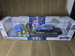 M2 machines 1966 Ford C-600 & Shelby Cobra 350 Gold 1 /750 limited edition rare - Picture 1 of 3