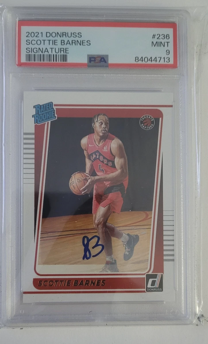 【RC 】スコッティ・バーンズ 直筆サイン Panini Donruss RC 】スコッティ・バーンズ 直筆サイン Panini Donruss Scottie Barnes