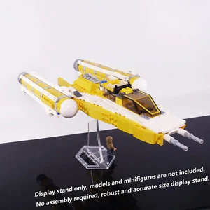 Soporte de exhibición para LEGO 8037 Anakin's Y-Wing Starfighter, soporte acrílico 3D solamente. - Imagen 1 de 6